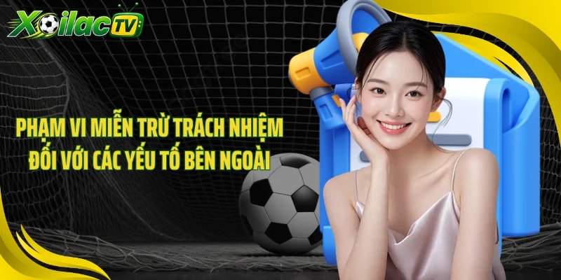 Phạm vi miễn trừ trách nhiệm đối với các yếu tố bên ngoài